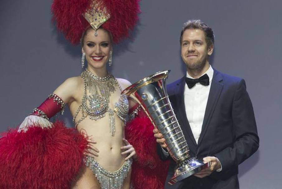 Sebastian Vettel, campione mondiale  di Formula 1. 
